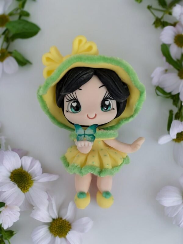Magnet Lulu Ete Jaune