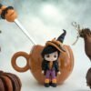 Mug Citrouille d'halloween et son sorcier