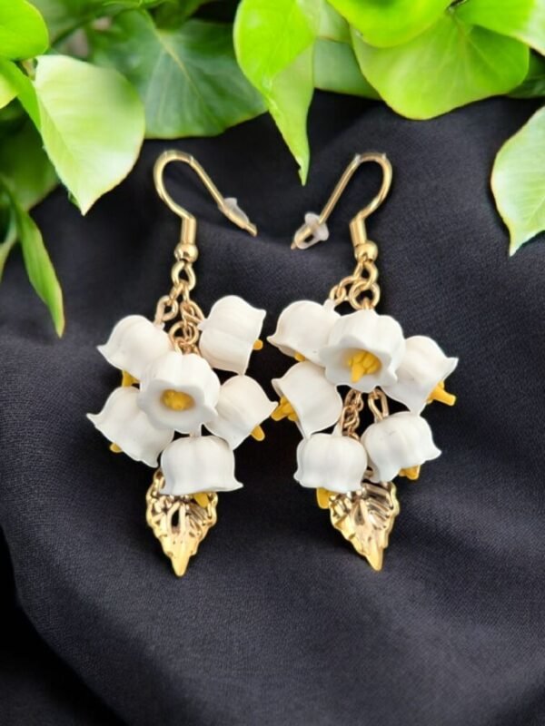 Boucles d'oreilles brins de muguet