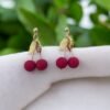 Boucles d'oreilles Cerises