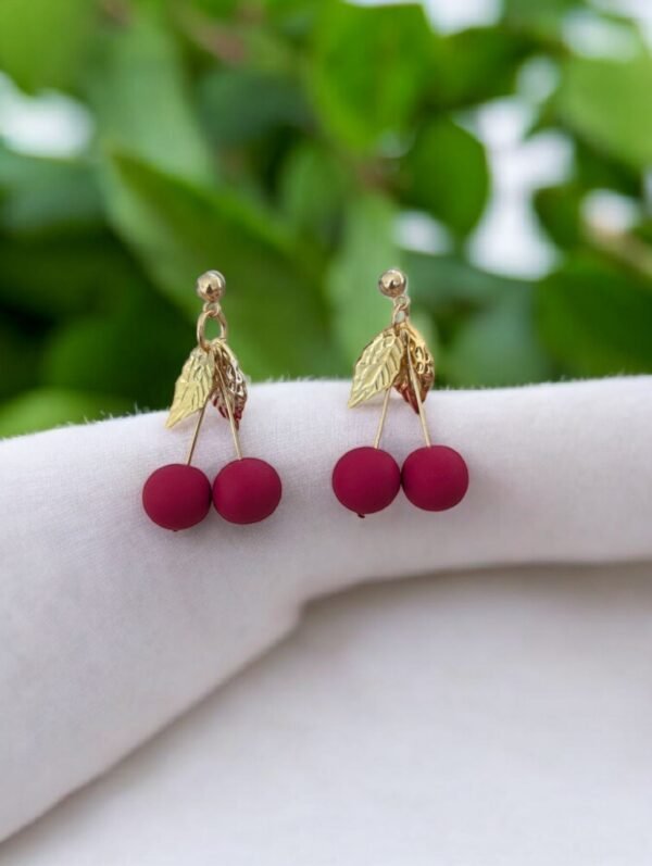 Boucles d'oreilles Cerises