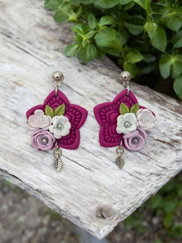 PXL_20250403_122702109 (2) Boucles d'oreilles tribal fleuries Turnip