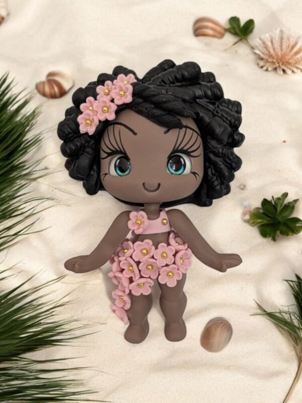 Magnet Lulu Hawaï rose