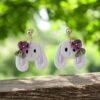 Boucles d'oreilles lapins