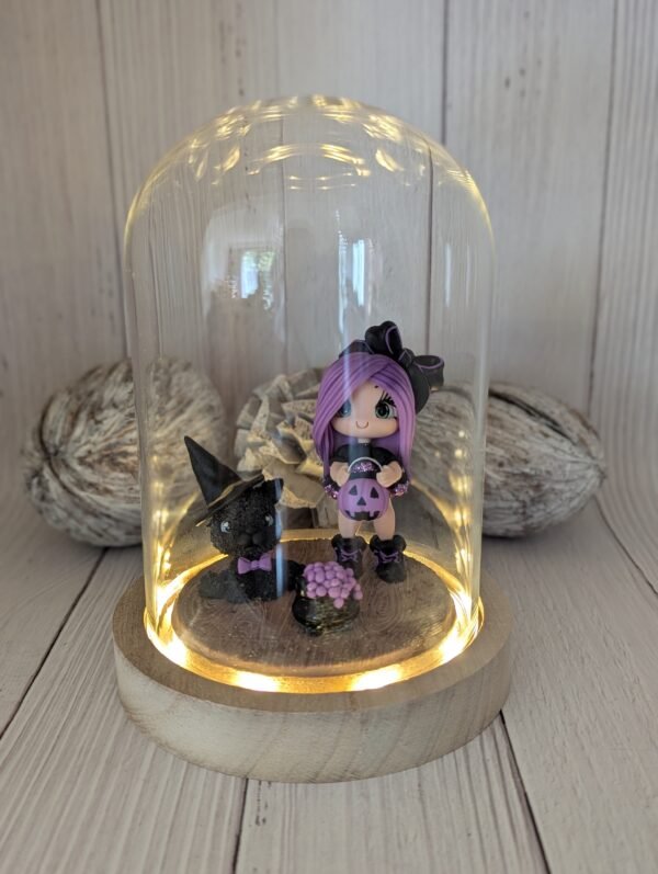 1000048907-min Veilleuse à led Lulu d'Halloween violette