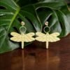 Boucles d'oreilles Libellule Sunshine