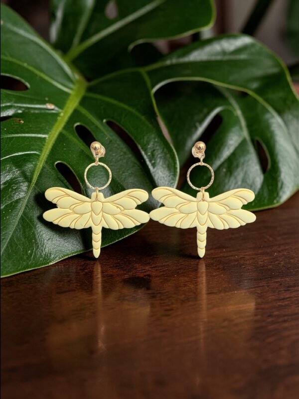 Boucles d'oreilles Libellule Sunshine