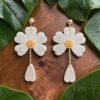 Boucles d'oreilles Grandes Marguerites