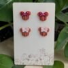 Puces d'oreilles citrouille mickey
