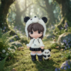 Magnet Lulu Panda Fille